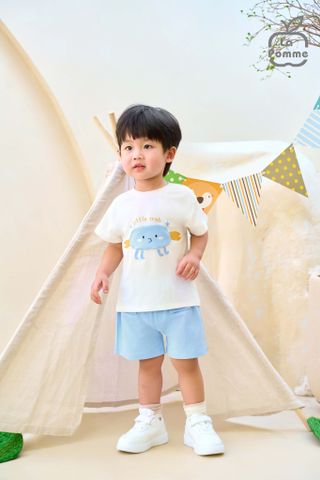  Bộ cộc tay La Pomme Người bạn bò ngang 