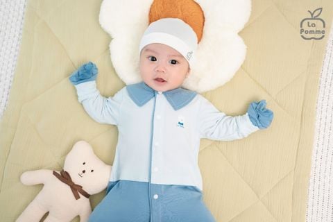  Body dài tay La Pomme cổ Peter Pan 