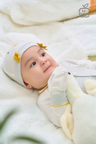  Mũ sơ sinh La Pomme ngỗng con hoạt bát 