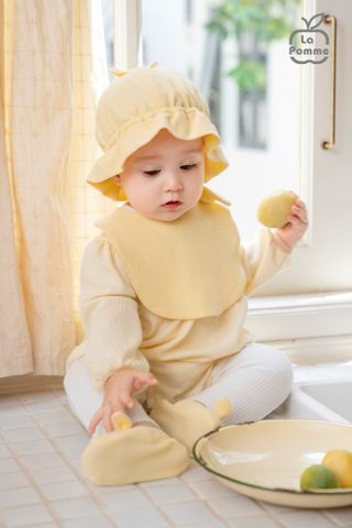  Set phụ kiện La Pomme nơ điệu pastel 