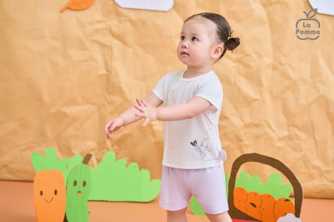  Bộ cộc tay La Pomme động vật dễ thương 