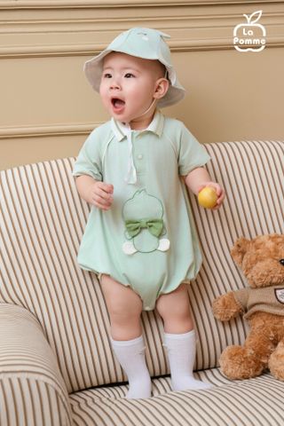  Body cộc tay La Pomme Thỏ nơ dễ thương 