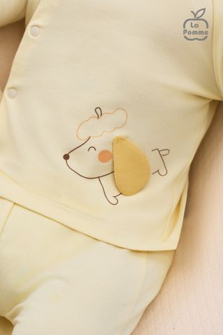  Bộ dài tay cúc lệch La Pomme Hello Sunday 