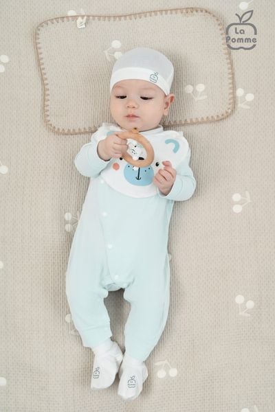  Bộ body liền dài tay La Pomme Người bạn gấu nhỏ 