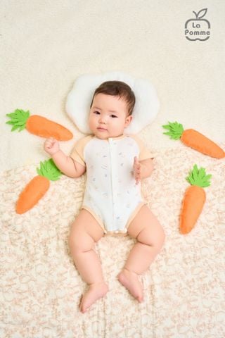  Body chip cộc tay La Pomme họa tiết dễ thương 