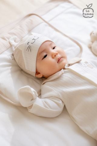  Body chip dài tay La Pomme mèo con ngộ nghĩnh 