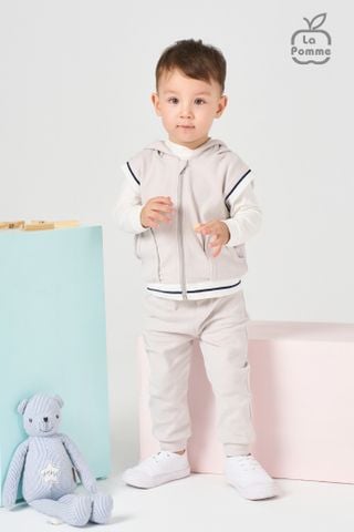  Áo Gile La Pomme bo gấu tai dài 