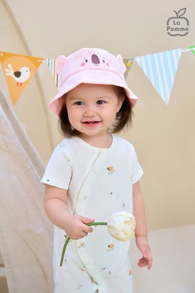  Body cộc tay La Pomme họa tiết trái cam 