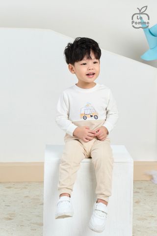  Bộ dài tay La Pomme Chuyến xe vui vẻ 