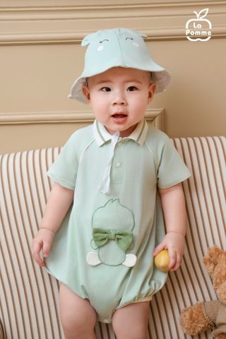  Body cộc tay La Pomme Thỏ nơ dễ thương 