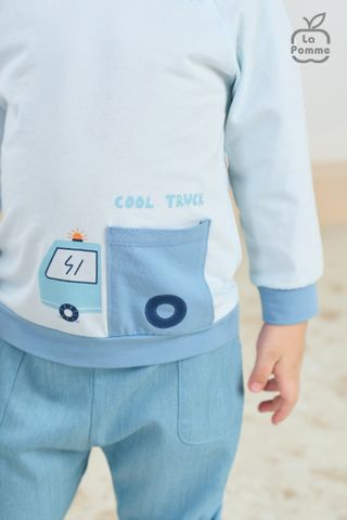  Bộ dài tay La Pomme Bác xe tải 