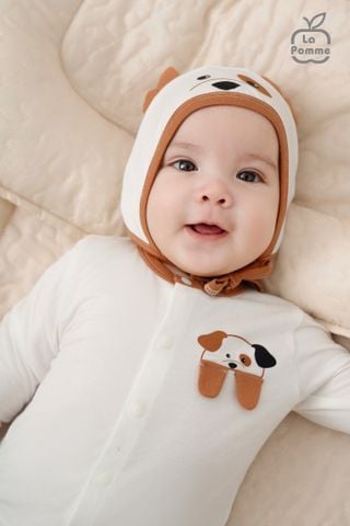  Bộ dài tay La Pomme cúc thẳng Chó đốm 