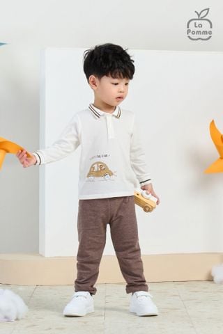  Bộ dài tay La Pomme cổ đức xe lu 