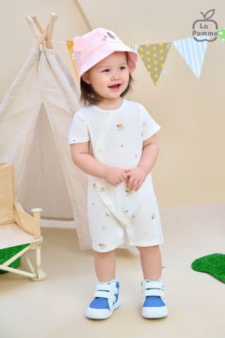  Body cộc tay La Pomme họa tiết trái cam 