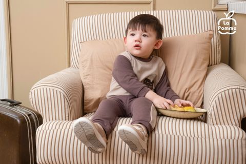  Bộ dài tay La Pomme Happy Bear 