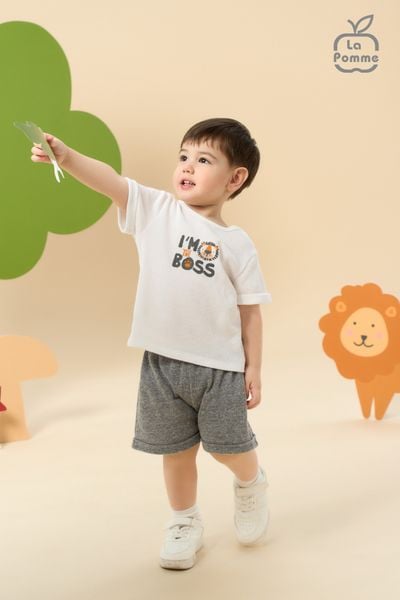  Bộ cộc tay La Pomme I'm a Boss 