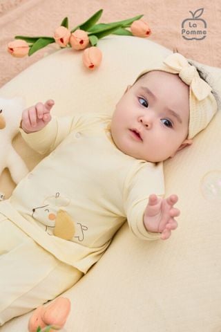  Bộ dài tay cúc lệch La Pomme Hello Sunday 