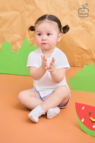  Bộ cộc tay La Pomme động vật dễ thương 