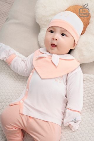  Mũ sơ sinh La Pomme in hình xinh xắn 
