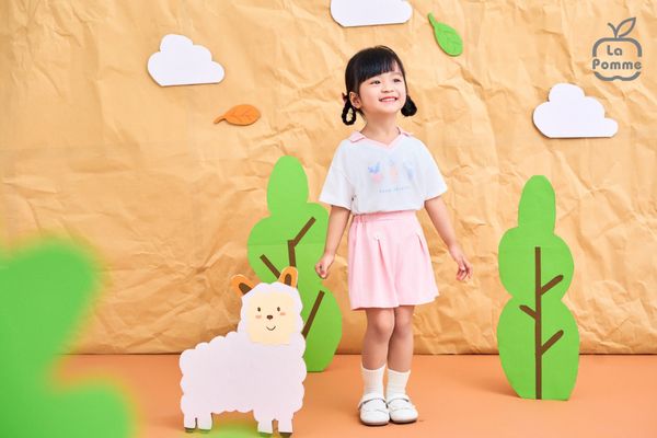  Bộ cộc tay La Pomme Happy Dream 