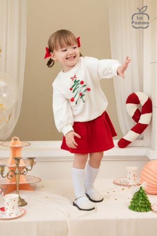  Bộ dài tay La Pomme Ngày mới tươi tắn (chân váy) 