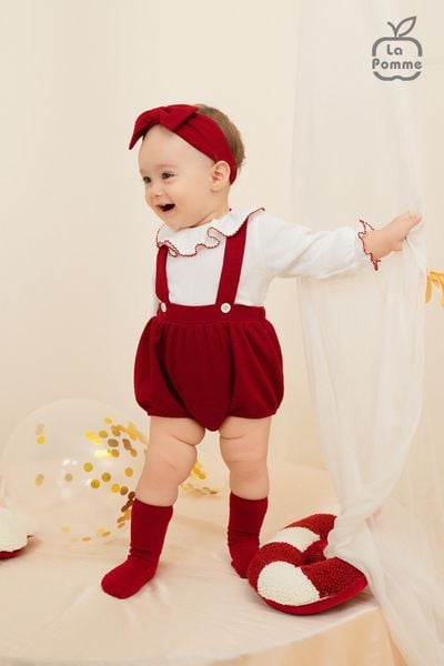  Body dài tay La Pomme đáng yêu (kèm áo) 