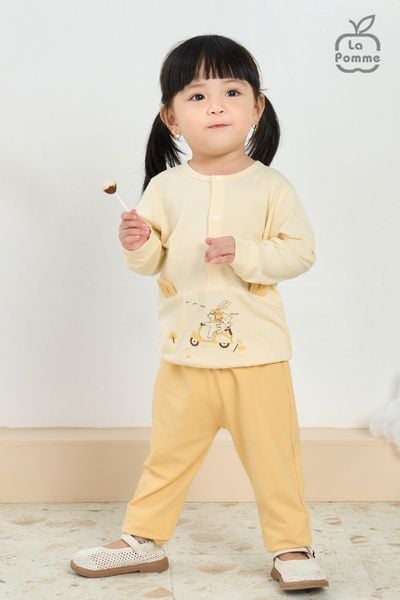  Bộ dài tay La Pomme in động vật 