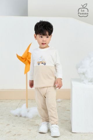  Bộ dài tay La Pomme Chuyến xe vui vẻ 