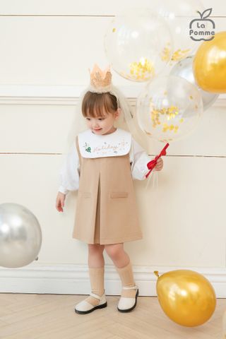  Đầm dài tay La Pomme Lễ hội vui nhộn (kèm áo) 