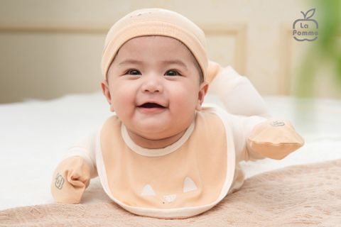  Mũ sơ sinh La Pomme mềm mịn 