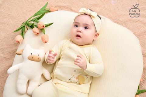  Bộ dài tay cúc lệch La Pomme Hello Sunday 