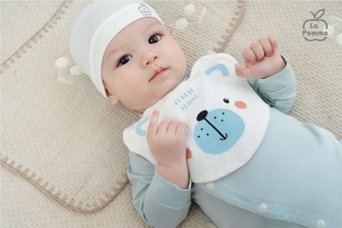  Bộ body liền dài tay La Pomme Người bạn gấu nhỏ 