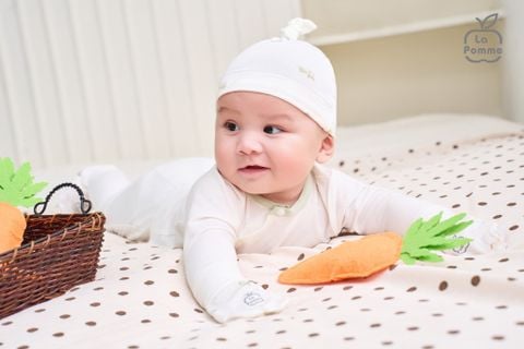  Bộ dài tay cúc lệch La Pomme Nông trại vui nhộn 