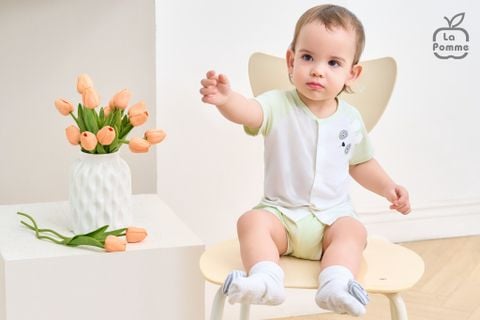  Bộ cộc tay La Pomme bạn thú hồn nhiên 