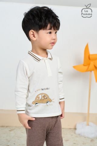  Bộ dài tay La Pomme cổ đức xe lu 