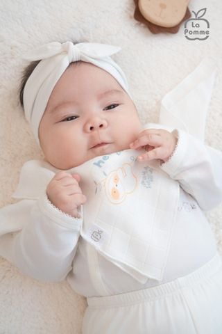  Set 3 Khăn đa năng sợi tre lụa La Pomme mix hoạ tiết 