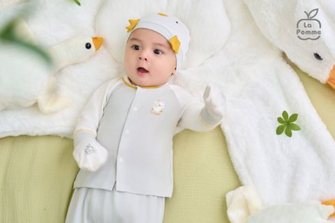  Mũ sơ sinh La Pomme ngỗng con hoạt bát 
