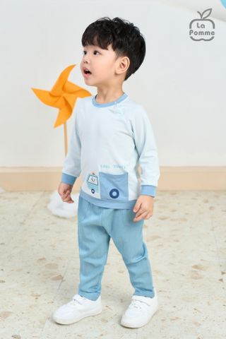 Bộ dài tay La Pomme Bác xe tải 