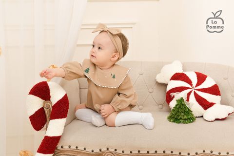  Body dài tay La Pomme ấm áp dễ thương 