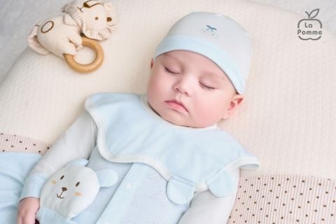  Set quà tặng sơ sinh La Pomme Gấu Cherry - Bộ quần áo rời 