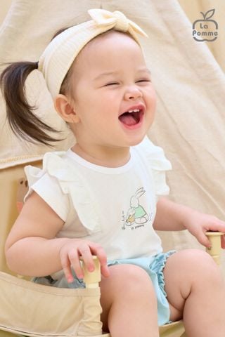  Bộ cộc tay La Pomme gia đình Thỏ con 