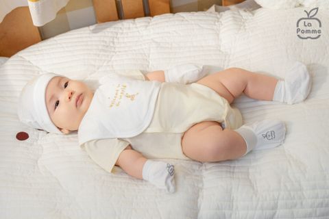  Body dài tay La Pomme dễ thương 