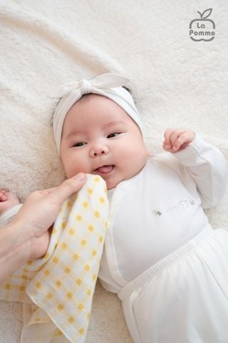  Set 3 Khăn đa năng sợi tre lụa La Pomme mix hoạ tiết 