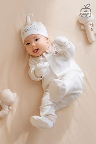  Bộ dài tay La Pomme mèo con ngộ nghĩnh 