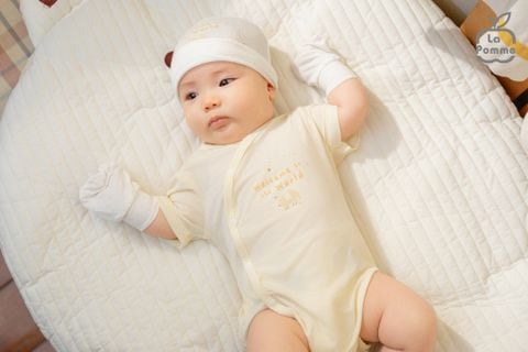  Mũ sơ sinh La Pomme dễ thương (voi) 
