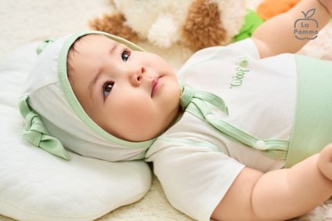  Bộ cộc tay La Pomme Cún con quần quả bí 