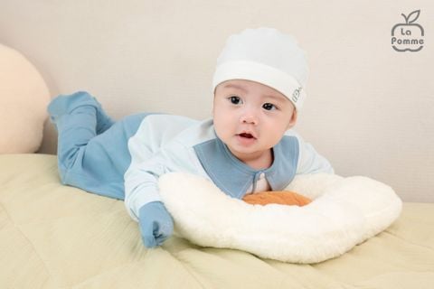  Body dài tay La Pomme cổ Peter Pan 