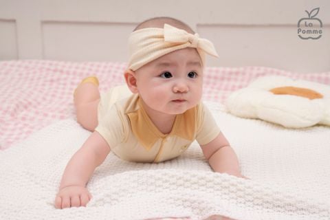  Body chip cộc tay La Pomme cổ Peter Pan 