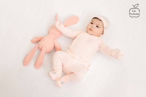  Bộ Dài Tay La Pomme Cúc lệch Dreamy Baby 