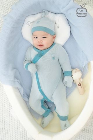  Body liền dài tay La Pomme bé yêu năng động 